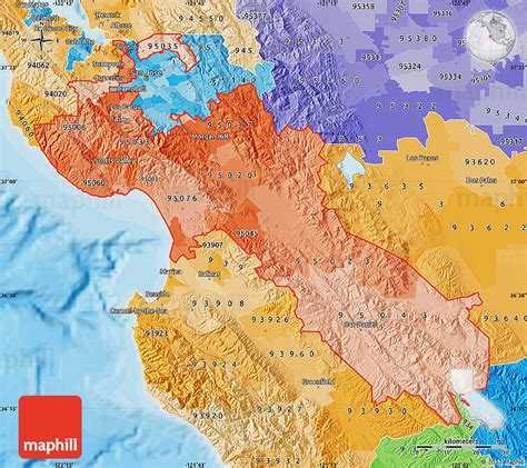 950 area code map.